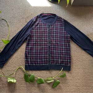 Tommy Hilfiger Plaid Cardigan